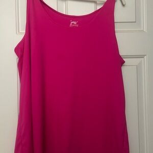 Just My Size Fuchsia Tank Top